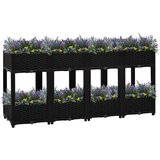 vidaXL Visoka greda 160x40x71 cm polipropilen, (20798733) Cene