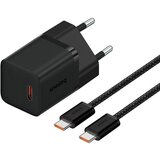 Baseus P10110902113-01 USB-C GaN5 mini 30W mains charger Black | shoptok.hr