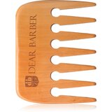 DEAR BARBER Texture glavnik za lase za brado 1 kos u