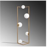 Opviq Podna Lampa Corner 13776, 35 x 35 x 157 cm, 2 x E27 i 3 x E14, 250 cm Kabel, Zlatne boje | Eponuda.ba