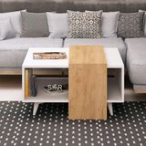 Woody Fashion Dowel OakWhite Coffee Table