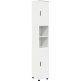 vidaXL Komplet pohištva za kopalnico 4 pcs Bela z visokim sijajem | Shoptok.si