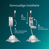 Philips SET 3x LED prigušiva ugradna stropna svetiljka CILANTRO LED/5W/230V 4000K bela | Eponuda.com