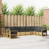  Sekcijska garnitura 10 pcs Bijela i antracit | shoptok.hr