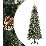 vidaXL Umestno božično drevo med 300 LED Zelena 86 x 86 x 210 cm | Shoptok.si
