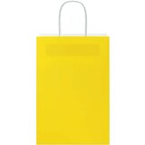  Papirnate vrećice 250 kom s ručkama žute 21x11x31 cm | shoptok.hr