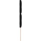 vidaXL LED vzglavje Črna 80 cm Tkanina | Shoptok.si