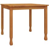  Vrtni blagovaonski stol 85 x 85 x 75 cm od masivne tikovine | shoptok.hr