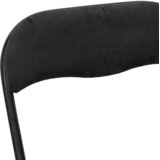  Sklopiva stolica 8 pcs Crna 48 x 44 x 78 cm Baršun | shoptok.hr