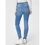CA ženske farmerke, Teksas, Visok Struk, Skinny Fit, Strech, Plave | ePonuda.com
