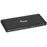 Ultra Slim 2-Port HDMI 2.0 Splitter