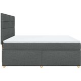  Okvir kreveta s oprugama i madrac svjetlosivi 180x200cm tkanina | shoptok.hr