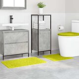  Set prostirki za kupatilo s protukliznom podlogom 3 pcs Zelena | shoptok.hr