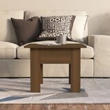  Stolić za kavu smeđa boja hrasta 55x55x42 cm konstruirano drvo | shoptok.hr