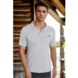 Dewberry T8561 MEN'S TSHIRT-PLAIN GREY Cene