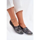Maciejka Leather Ballet Flats With Pattern | Eponuda.ba