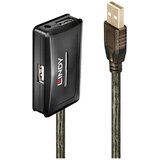 Lindy USB kabel USB 2.0 USB-A vtič\, USB-A vtičnica\, USB-A vtičnica\, USB-A vtičnica\, USB-A vtičnica 10.00 m siva 42635, (20416081) | Shoptok.si