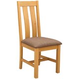  Stolac za blagovanje 2 pcs Čvrsto Hrastovo Drvo Siva | shoptok.hr