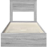  Okvir za krevet Siva Sonoma 75 x 190 cm Konstruirano drvo | shoptok.hr