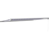 Tenda na uvlačenje plavo-bijela 5 x 3 m od tkanine i aluminija | Eponuda.com