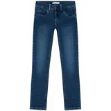 name it Jeans hlače Silas 13190372 Modra Slim Fit