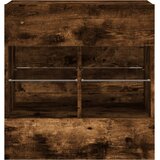  Zidni TV ormarić s LED svjetlima boja hrasta 58,5x30x60,5 cm | shoptok.hr