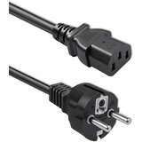 Qoltec CABO DE ALIMENTAÇÃO SCHUKO IEC C13 PARA COMPUTADOR, SERVIDOR, IMPRESSORA E UPS, 1,5 M, (5000261379) | Shoptok.si