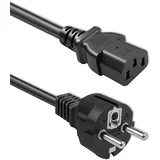 CABO DE ALIMENTAÇÃO SCHUKO IEC C13 PARA COMPUTADOR, SERVIDOR, IMPRESSORA E UPS, 1,5 M, (5000261379)