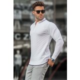 Madmext Sweater - White - Tight Cene