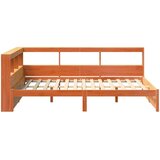  Polica postelja z vzglavjem 2 pcs Voskast rjav 200 x 140 cm, (5000121010) | Shoptok.si