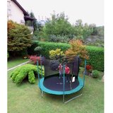 LEGONI Trampolin Fun sa zaštitnom mrežom, zeleni, 366 cm | shoptok.hr