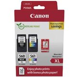 Canon KOMPLET PG-560XL/CL-561XL IN FOTO PAPIR GP-501 za TS5350/TS5351/TS5352 3712C008AA | Shoptok.si