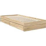  Krevet s od storage Sonoma hrast 90 x 190 cm Konstruirano drvo | shoptok.hr