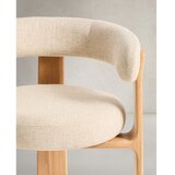 Kave Home Bež oblazinjen vrtni stol Granite – | Shoptok.si
