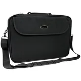 ET103 notebook case 43.2 cm (17") Messenger case Black