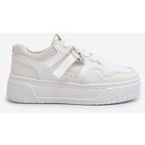 Boto Women's Platform Sneakers Made of White Synthetic Leather Moun | Eponuda.ba