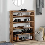  Stalak za cipele boja staro drvo 80x25x100 cm konstruirano drvo | Eponuda.ba