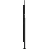  Bočna tenda na uvlačenje smeđesiva 160x1200 cm | shoptok.hr