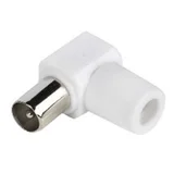 adapter Coax. plug 90 Vv 43007