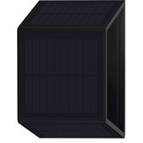  LED solarno zidno svetlo WINGS LED/2W/1300 mAh 3,7V 6000K IP54 crna | Eponuda.com