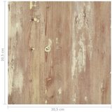  Podne daske 55 pcs Smeđa 5 11 m² PVC - Krem i svjetlosmeđa | shoptok.hr
