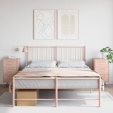 vidaXL Noćni ormarići 2 kom ružičasti 36x39x68 cm hladno valjani čelik Cijene