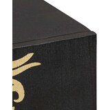  Kreveta s policom Crna 90 x 33 x 75 cm Čvrsto drvo manga | shoptok.hr