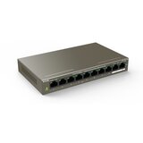 Tenda Stikalo 100M 10xRJ45 8x PoE + 2x 1Gbps uplink mini kovinsko ohišje TEF1110P-8-102W | Shoptok.si