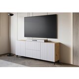 Livetastic Nizka Omarica Phuket, Bela, Barva Hrasta | Shoptok.si