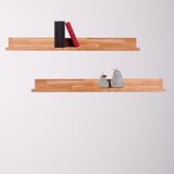 Interia Home & Living Polica za slike iz hrastovega lesa v naravni barvi 80 cm Kalle - | Shoptok.si