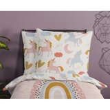 Good Morning Ružičasta pamučna dječja posteljina za krevet za jednu osobu 140x200 cm Unilove – | shoptok.hr