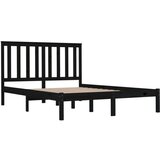 Za krevet od masivne borovine crni 140 x 190 cm | shoptok.hr