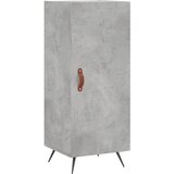  Komoda siva boja betona 34,5x34x90 cm od konstruiranog drva | Eponuda.com
