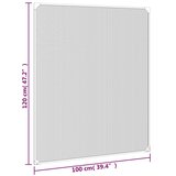  Magnetski prozorski zaslon protiv insekata antracit 100x120 cm | shoptok.hr